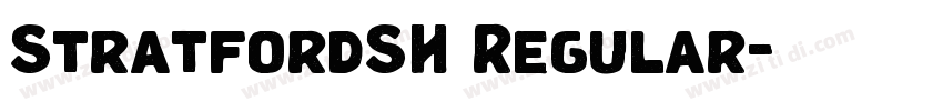 StratfordSH Regular字体转换 StratfordSH Regular字体转换